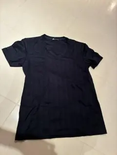 トルネードマート　Vネック Tシャツ ネイビー　Mサイズのサムネイル