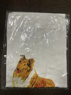 犬柄 Tシャツ 2枚セット ホワイト