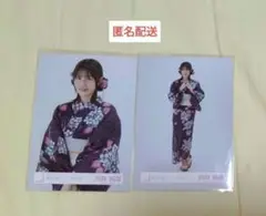 向井純葉 2025 浴衣 生写真 チュウ・ヒキ