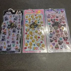 プチドロップステッカー　ヴィランズ　トゥイーティー　ディズニーカップケーキ