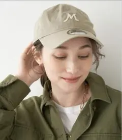 【NEW ERA×MICA＆DEAL】 ”M’’ロゴコラボレーション　ベージュ