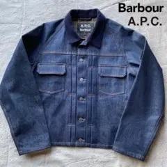 Barbour × A.P.C.》 SPEY デニムジャケット - メルカリ