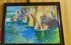 絵画「湘南の午後」P8 油絵 油彩画 アート 風景画 絵画「湘南の午後」P8 油絵 油彩画 アート 風景画 - メルカリ