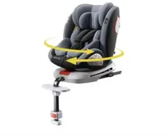 HZDMJ チャイルドシート 360度回転式 ISOFIX - メルカリ