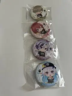 にじさんじ　くら寿司コラボ　缶バッチ