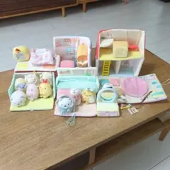 すみっコぐらし　ハウス　てのりぬいぐるみ他　まとめ売り