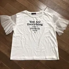 す*か様 袖フリルTシャツ☆ラブトキシック　150㎝