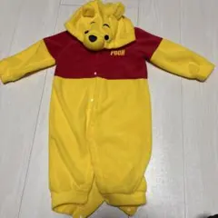 プーさん フリース着ぐるみ 80-90cm ディズニー