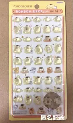 【正規品】　ボンボンドロップシール　サンリオmini ポムポムプリン