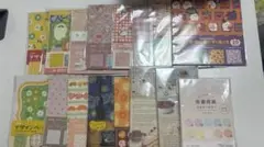 デザインペーパーセット 画用紙 9枚・40枚入り おりがみ まとめ売り