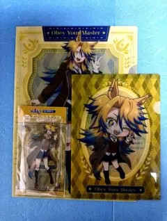 エンタメくじウマ娘　オベイユアマスタークリアファイルセット＆アクリルスタンド