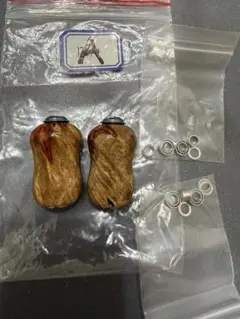 C ウッドノブ 木製ノブ 2個セット シマノ/ダイワ共通 - メルカリ