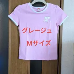 Courreges 半袖Tシャツ ピンク　Mサイズのサムネイル