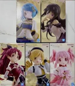 魔法少女まどかマギカ まどマギ ワルプルギスの廻天 フィギュア5種セットのサムネイル