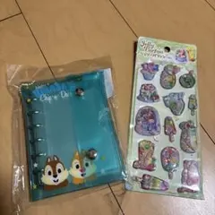 ディズニー シール 帳 チップとデール 2WAYストラップホール付