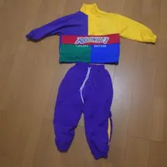 ダンスクロス　キッズ ダンス衣装 セットアップ120センチ