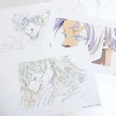 ブルーロック展 ガラガラエゴポン B賞複製原画セットB-4 冴 蜂楽 カイザー