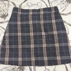 GRL チェック柄 ミニスカート M