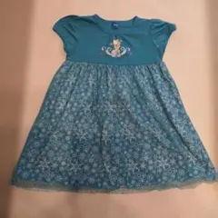 ディズニー☆ エルサ 半袖ワンピース 120