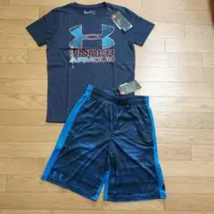 YXL160【定価7420円‼️】アンダーアーマー セットアップ