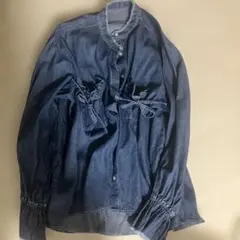 FREAK'S STORE インディゴデニム長袖シャツ