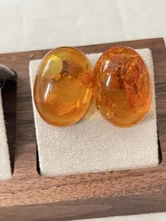 アクセサリーイヤリング琥珀（5）