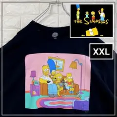 【US輸入】ビッグサイズ　シンプソンズ グラフィックTシャツ ブラック　3552のサムネイル