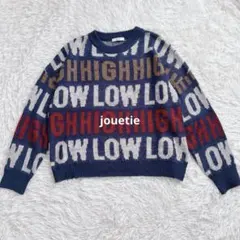 jouetie HIGH&LOW ニット カラフル ジュエティ アメリカン