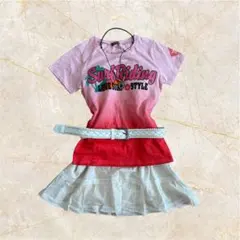 平成女児　Y2K マクブリング　グランジファッション　平成ギャル　ピチT