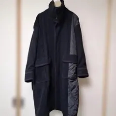黒コート　gomme