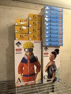 【まとめ売り】NARUTO- 中忍試験編　A/D賞 うずまきナルト/奈良シカマル