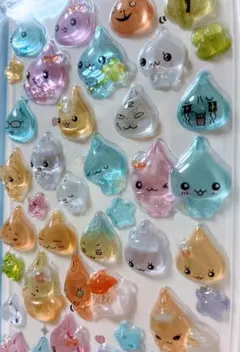 しずくちゃん　ボンボンドロップシール