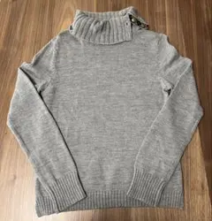 BURBERRYブルーレーベル タートルネックニット ウール M