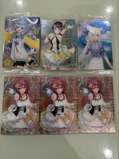 ホロライブウエハースまとめ売り6枚セット