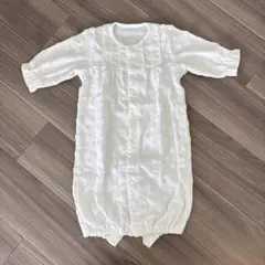 【50-60cm】ホワイトドット柄ツーウェイ・ドレスオール　アカチャンホンポ