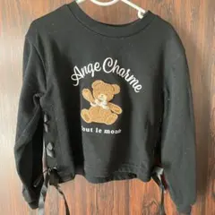Ange Charme クマ刺繍 トレーナー 120