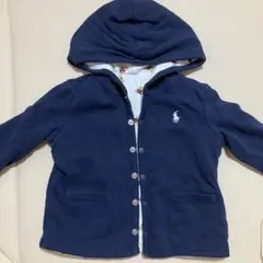 ラルフローレン　RALPH LAUREN パーカーリバーシブル12M
