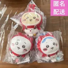 エニマイくじ　E賞　オーナメント ちいかわ うさぎ ハチワレ　コンプリートセット