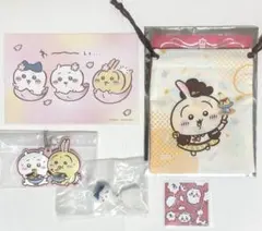 【ちいかわ】うさぎ ココス 巾着 ハチワレ スヤスヤますこっと2 一番くじ