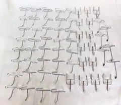 11/27~発送　金属製ディスプレイフック 59個セット