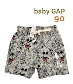 【新品】ハーフパンツ 90cm キッズ ショートパンツ GAP ディズニー
