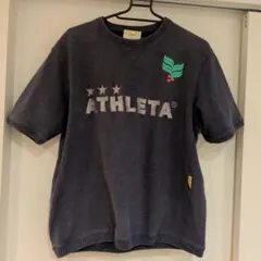 ATHLETA 半袖スウェット M ダークグレー 古着系