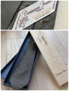 最上級　Dominique France ネクタイ 　COEUR DE SOIE