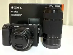 【美品・低シャッター1800回】SONY α6400 ダブルズームキット 2026年最新】SoNy α6400 ダブルズームレンズキットの人気アイテム