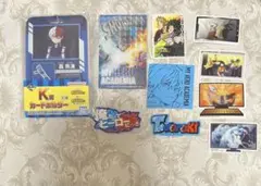 ヒロアカ 一番くじ 更に向こうへ ミラー カードホルダー ステッカー ショート