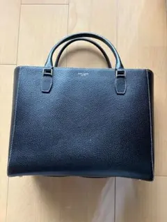 kate spade レザー トートバッグ 黒のサムネイル