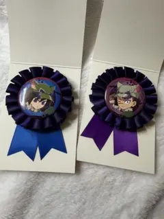 鬼滅の刃 ハロウィン2025 コサージュ風バッジA 2個セット