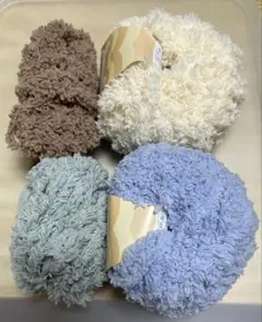 ユザワヤ ウォーミィウォーミィ 使いかけ有 余り 毛糸 セット