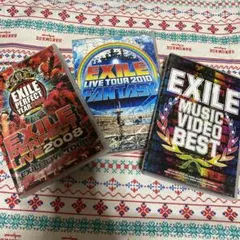 【美品】EXILE ライブDVD & ミュージックビデオDVD 3枚セット
