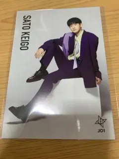 JO1 佐藤景瑚 stranger タワレコカフェ ポスカ